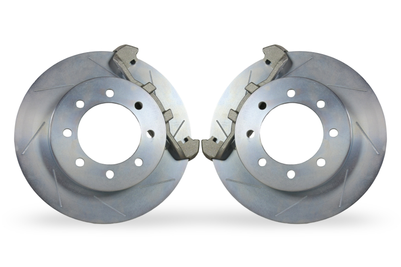 Ford F-250 Brake Rotors (2) - Front - Baer Brakes - Big Claw HD Slot & Drilled - `13-`22